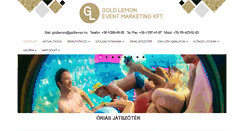 Desktop Screenshot of goldlemon.hu